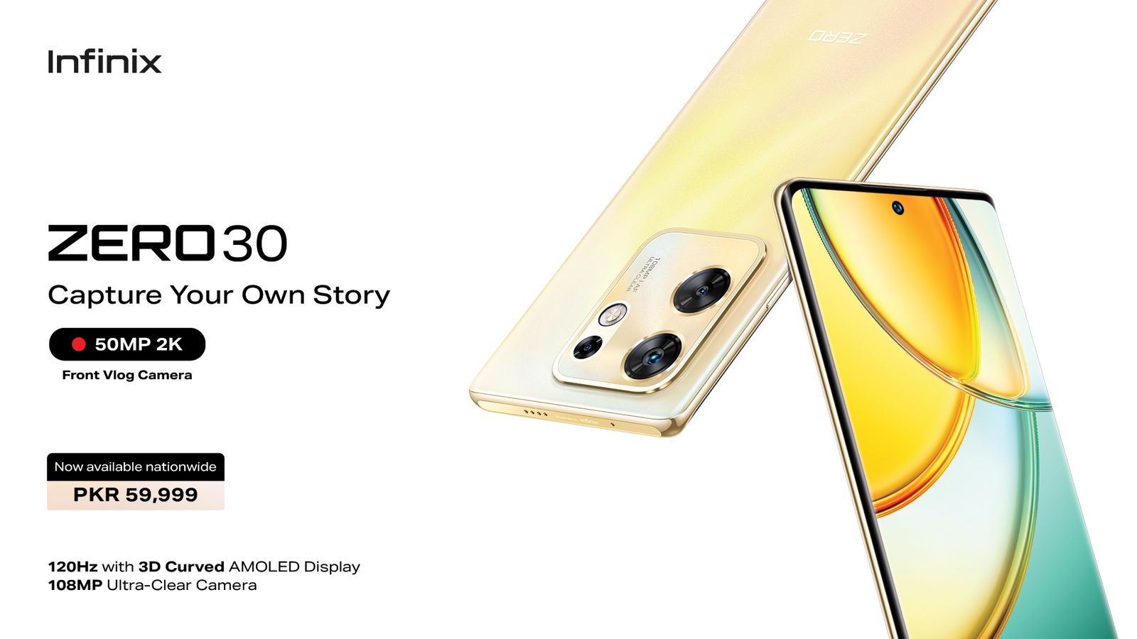 Infinix ZERO 30 4G Available at Outlets