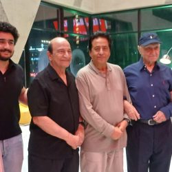 سید نور اور صائمہ نور فلم "ویلکم ٹو پنجاب" دیکھنے سینما پہنچ گئے